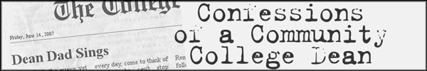 Confessions of a Community College Dean